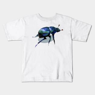 Low Poly Beetle Kids T-Shirt